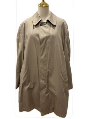 London Fog NWOT Beige Trench Coat Removable Lining L